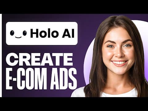 Holo Ai Review: How To Create Ecommerce Ads With Ai In 2025