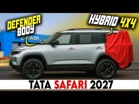 2027 Tata Safari To Get Defender Sport 'boxy Body' With Proper 4x4 | Launch Details