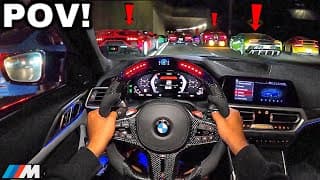 Pov Chasing Supercar Drivers In A Straight Piped Bmw M4 G82 [loud Exhaust]