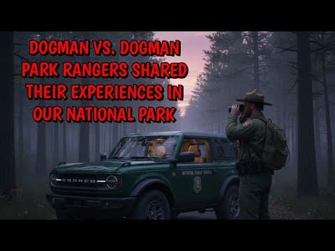 Dogman Vs. Dogman, Park Rangers Shared Experiences In Our National Parks