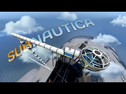 I Built A Subnautica Base On Top Of The Aurora In Survival!