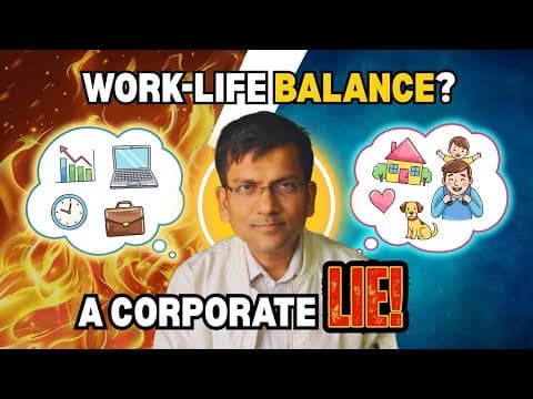 Work-life Balance Is A Scam | A Ca Explains The Brutal Truth About Career & Money