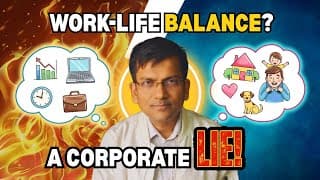 Work-life Balance Is A Scam | A Ca Explains The Brutal Truth About Career & Money