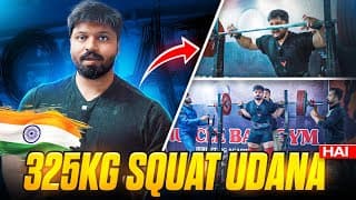 325 Kg Ab Jyada Dur Nahi - Sabko Shock Kar Diya Squat Se 😳