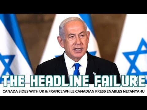 Canadian Media Faceplants In Report On Netanyahu