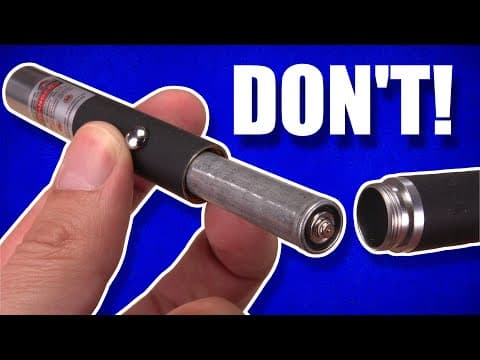 Dumb Designs | Laser Safety Issues Never Mentioned