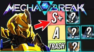 Mecha Break - Full Tier List! Best Mechs To Pick!