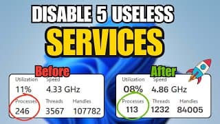 5 Windows Services I Disabled To Make My Pc Run Smoother