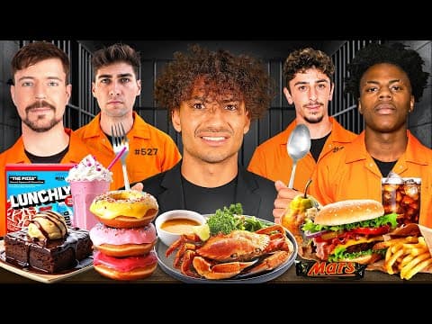 Eating Youtubers Last Meals!