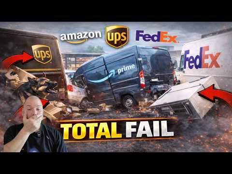 Amazon, Ups & Fedex Are Completely Failing On Your Packages And Heres Why!!