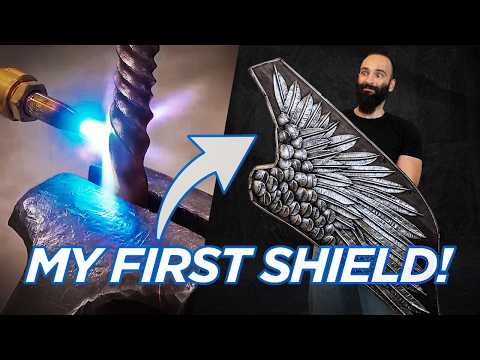 Making My First Shield! This Is The Guardian Shield From Elden Ring Nightreign!