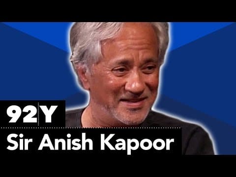 Sir Anish Kapoor In Conversation With Sir Norman Rosenthal