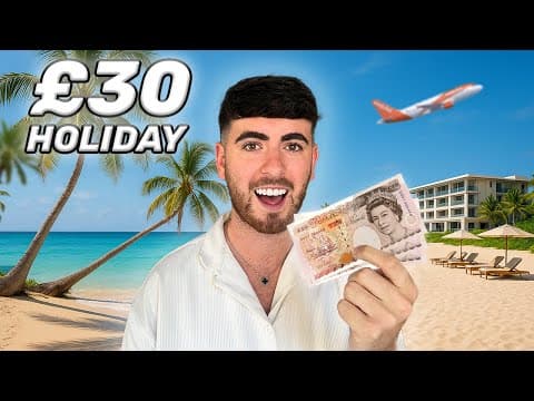 I booked the worlds CHEAPEST HOLIDAY (Only £30)