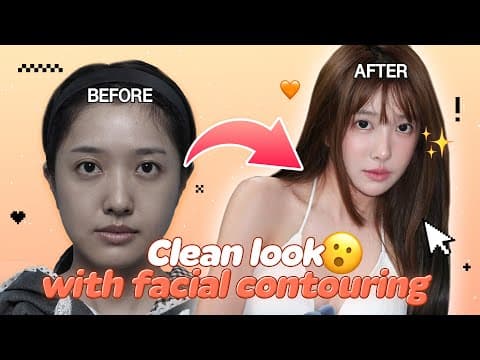 Facial Contouring Journey: How She Achieved A Clean, Balanced Look ✨
