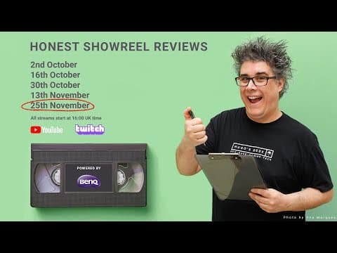 Honest Showreel Reviews 39 | Powered By @benqeurope & @aqcolorbybenqeurope