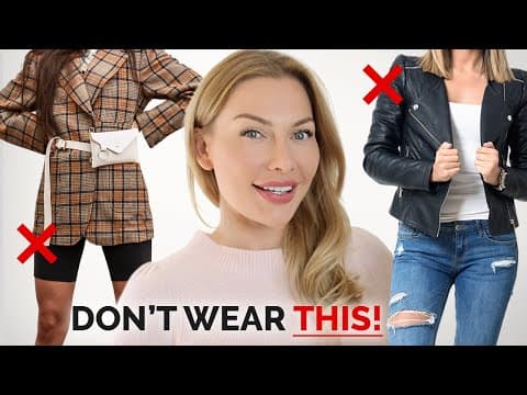 Outfits That Are Out Of Style & Ruin Your Elegance!