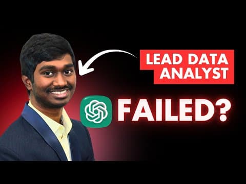 Can A Lead Data Analyst Pass An Ai Interviewer?