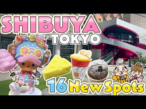 New Things To Do In Shibuya & Harajuku Tokyo / 16 New Spots & Foods / Japan Travel