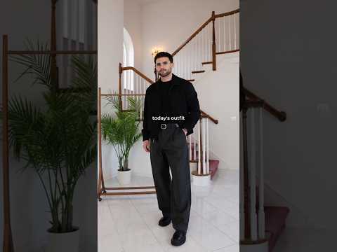 Men's Minimal Monochrome Outfit