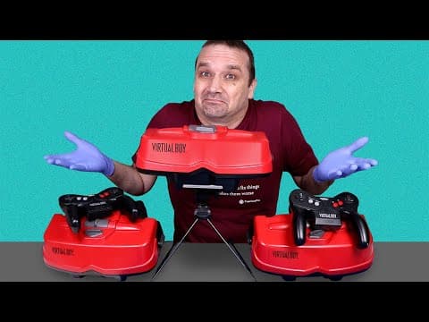 I Paid $500 For 3 Broken Nintendo Virtual Boys - Can I Fix Them?