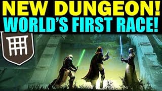🔴new Equilibrum Dungeon! World's First Race! | Destiny 2 Renegades!