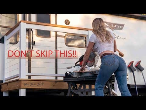 Don't Make The Same Mistakes... Watch Me Turn My Rv Into A Dream Home!