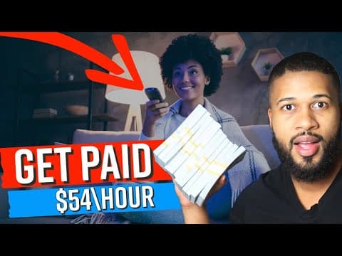 Make ⬆️$51/hour Watching Videos Online With These Easy Work From Home Jobs