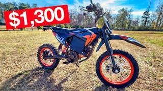 The Best Budget Electric Dirt Bike?!