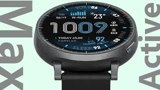 Amazfit Active Max Come with Large Battery