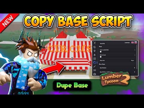 [new]🌳lumber Tycoon 2 Script🌳 Copy Base Script! (pastebin)