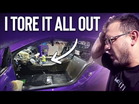 I Destroyed My Brand New Bugatti Interior!