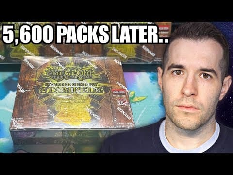 The Most Impossible Yugioh Card Opening Challenge - Quarter Century Stampede