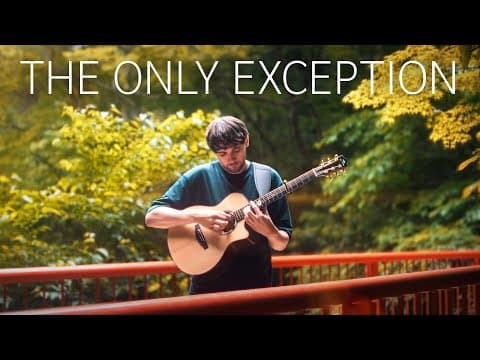The Only Exception - Paramore - Fingerstyle Guitar Cover