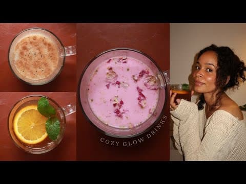 Cozy Glow Drinks: Rose | Schwarzkümmel | Apfel-hagebutte