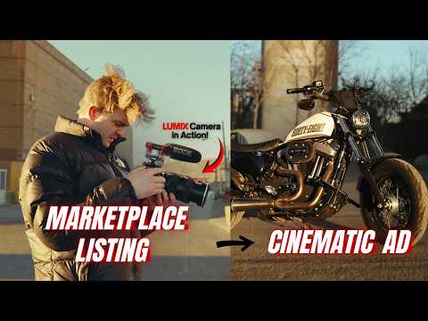 Turning A Facebook Marketplace Listing Into A Cinematic Ad (lumix Test) | Fritz Bacon