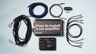 How To Install A Car Amplifier With A Factory Stereo | Crutchfield