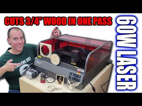 The 60w Creality Falcon 2 Pro Has It All!