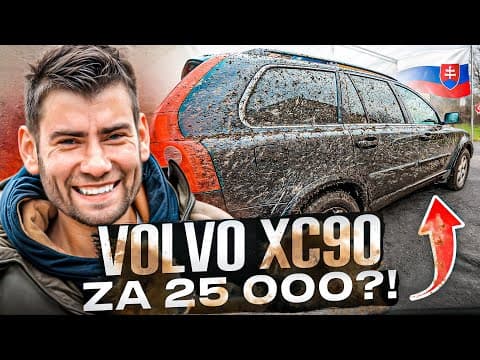 Koupil Jsem Skvělé Volvo Xc90 Za 25 000,- A Musel Ho Dovézt Ze Slovenska 🙈😩