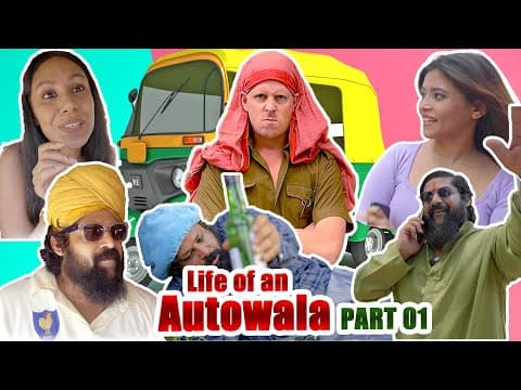 Life Of An Autowala | 2 Foreigners In Bollywood