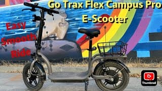 Cheapest Transportation In Town! Go Trax E-scooter!
