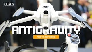 Antigravity A1 @ Ces 2026 : 8k 360° + Fpv Goggles + Motion Controller
