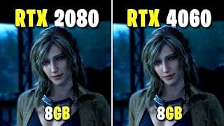Rtx 2080 Vs Rtx 4060 - 11 Games Test (xess/dlss Frame Generation)