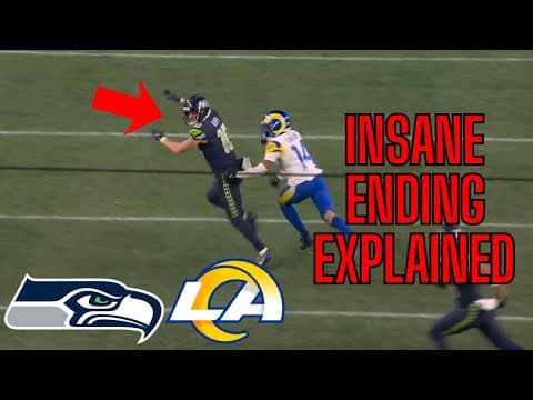 The Nfc Championship Seahawks Vs Rams Was An Instant Classic... | Explained |