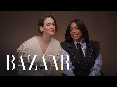 Sarah Paulson And Niecy Nash Test Their Friendship | All About Me | Harper’s Bazaar