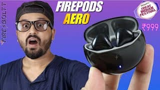 Best Earbuds Under 1000 Deal On Amazon Gif Sale | Fire Boltt Fire Pods Aero Detailed Review