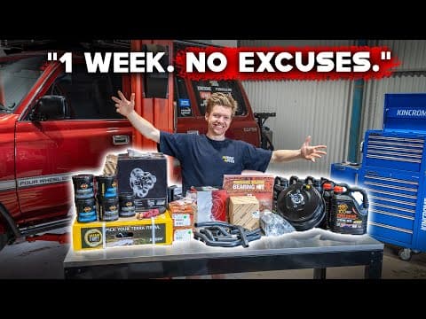 Fixing My Completely Broken Landcruiser In 7 Days