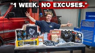 Fixing My Completely Broken Landcruiser In 7 Days