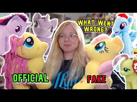 My Little Pony's Weird Official Plushies
