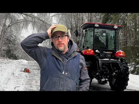 It All Came To A Stop... We Were Hit By An Ice Storm