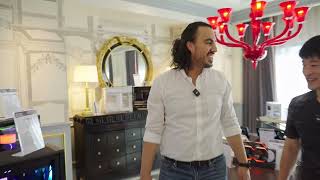 Lian Li Ceo Exclusive Ces 2026 Tour | Micro Center